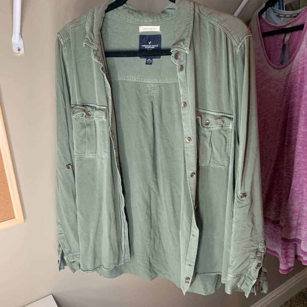 American Eagle boyfriend shirt